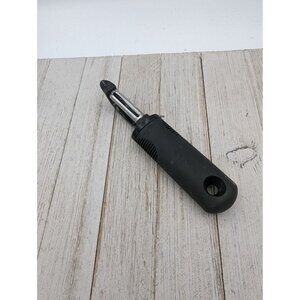 OXO Good Grips Potato Vegetable Peeler 7" Steel Blade Swivel Black Handle